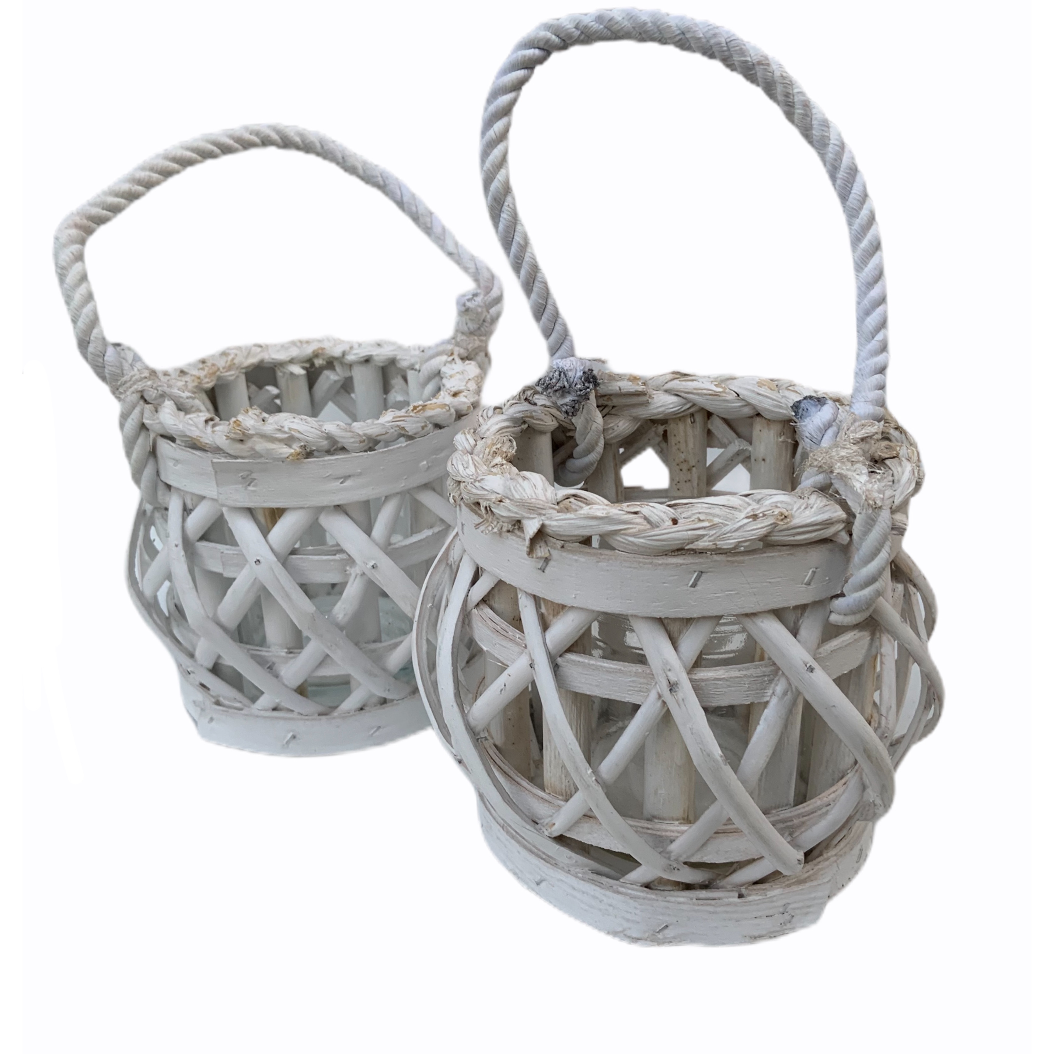 S/2 Portavelas Ca&ntilde;a de Bamb&uacute; 