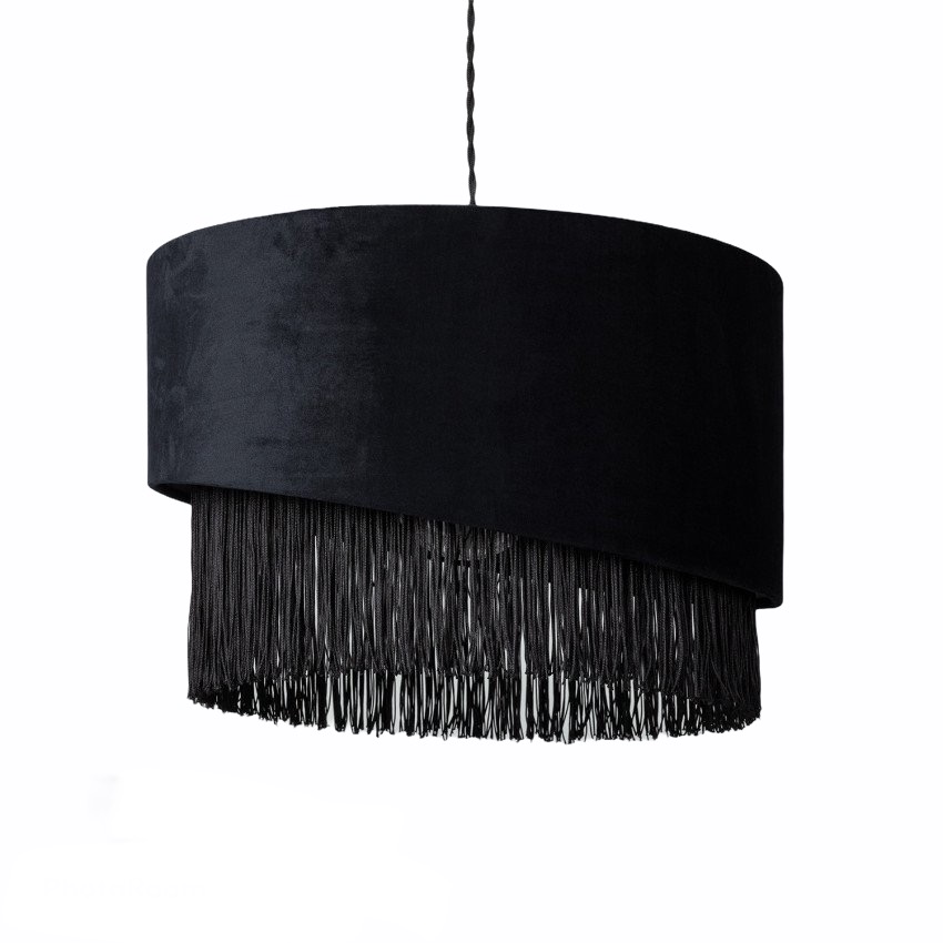 L&aacute;mpara Flecos Noir 